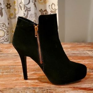 Madeline Stuart Suede Ankle Boots